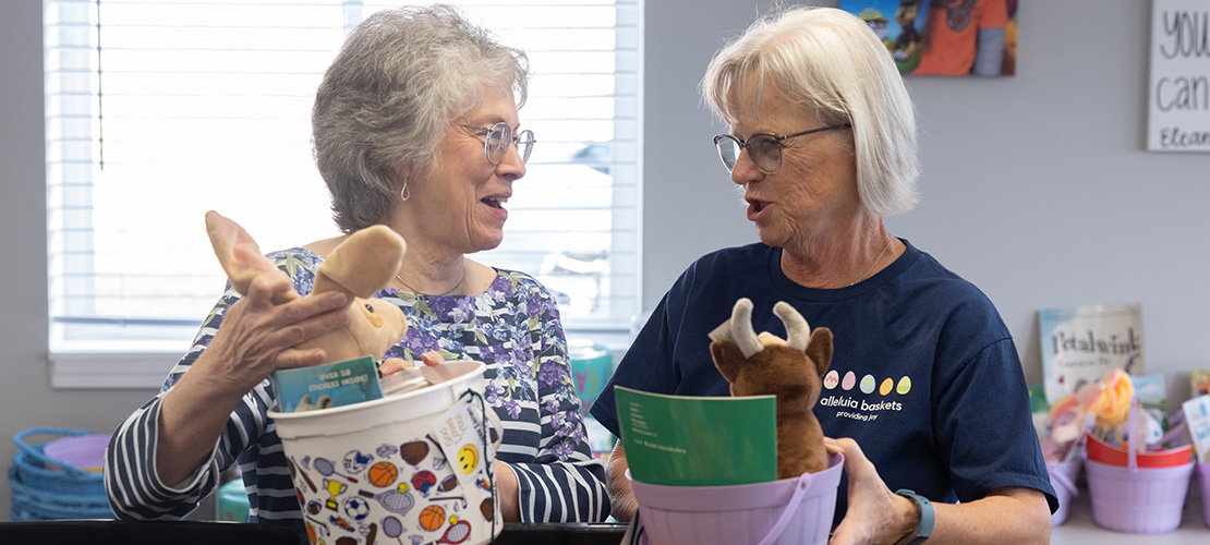 Alleluia Baskets volunteers give of time, talents and treasure to bring joy to others at Easter