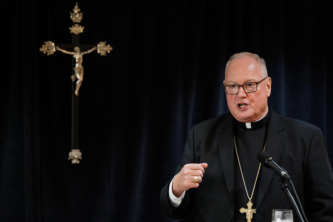 New York Cardinal Timothy M. Dolan, chairman of the U.S. bishops’ Committee on Pro-Life Activities, spoke last year New York City. On a radio show Jan. 29, Cardinal Dolan criticized New York Gov. Andrew Cuomo’s remarks that the cardinal characterized as ‘very disappointing’ and ‘terribly inaccurate.’