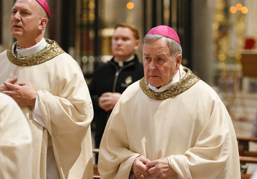 Archbishop Robert J. Carlson concelebrated Mass with other U.S. bishops from Iowa, Kansas, Missouri and Nebraska at the Basilica of St. Mary Major in Rome Jan. 14, 2020. The bishops were making their "ad limina" visits to the Vatican to report on the status of their dioceses to the pope and Vatican officials.