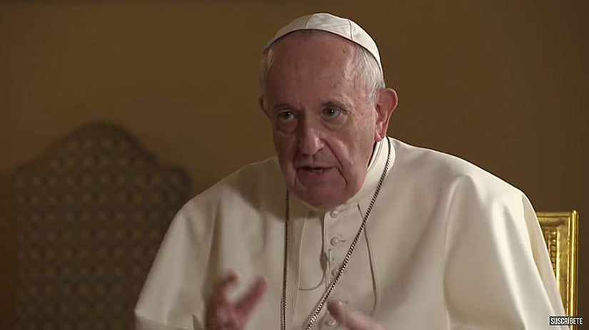 Pope Francis spoke with Valentina Alazraki of the Mexican television station Televisa during an interview that aired in May 2019. The Vatican Secretariat of State has sent a note to nuncios around the world explaining the pope's comments about civil unions in the documentary "Francesco" by Evgeny Afineevsky. 