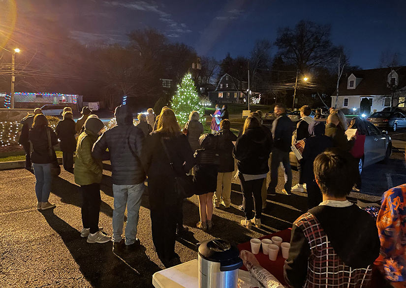 Nativity Church in Midland Park, New Jersey, held its outdoor Christmas tree lighting ceremony Dec. 5. Churches across the country are reaching out in different ways this Christmas season.