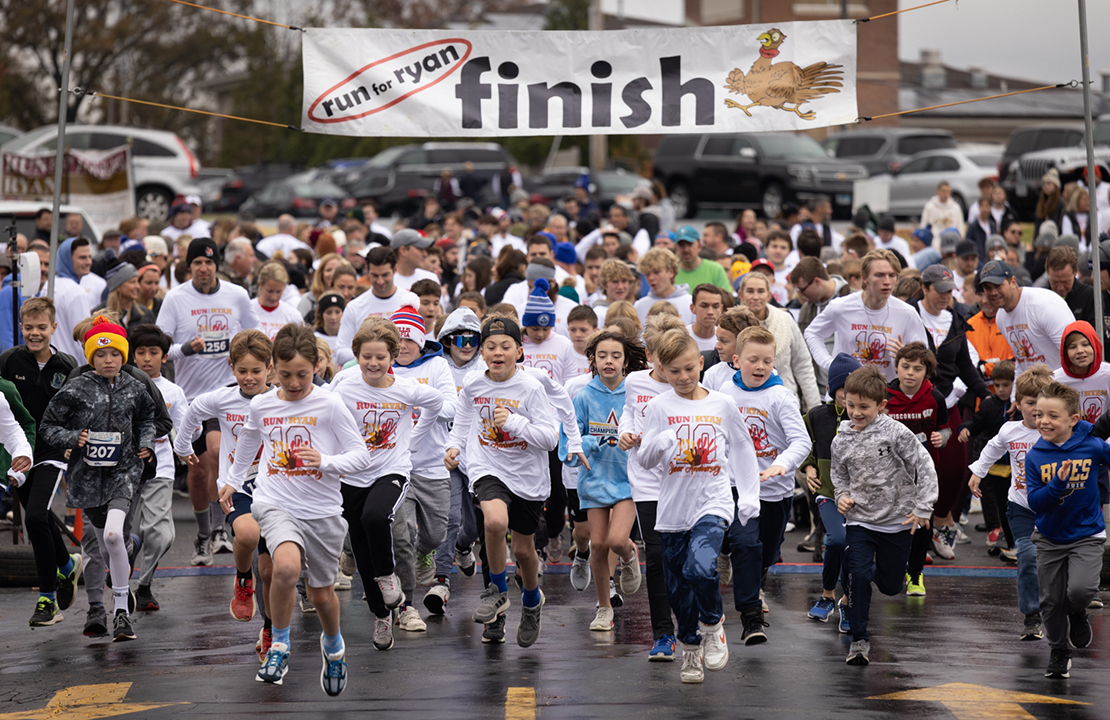 Nearly 750 people participated in the 10th annual Run for Ryan at St. Catherine Laboure in south St. Louis County on Nov. 24. The annual run is named for Ryan McDaniel, who died in 2015. It supports the Stay Strong Fund, which supports parish and nearby families experiencing hardships.