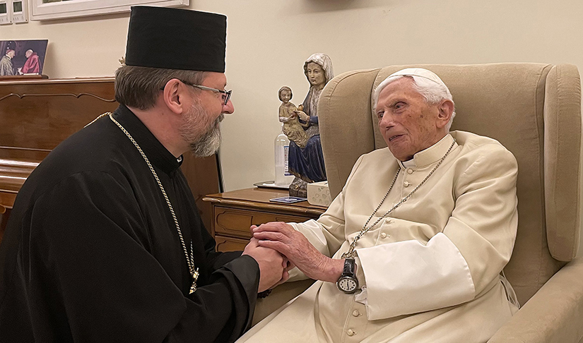 visdom drøm Gentagen Pope Francis says retired Pope Benedict is 'very sick' | Articles |  Archdiocese of St Louis