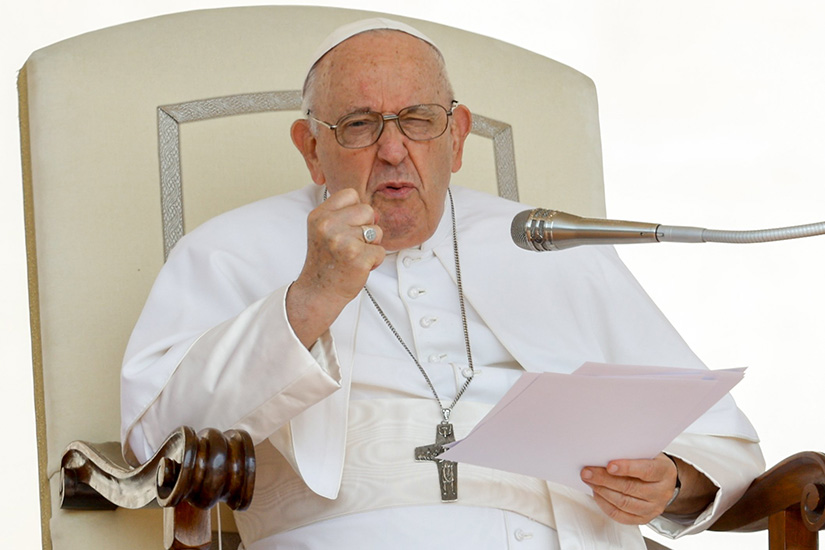Pope Francis spoke about apostolic zeal and the life of Jesuit Father Matteo Ricci during his weekly general audience in St. Peter’s Square at the Vatican May 31.