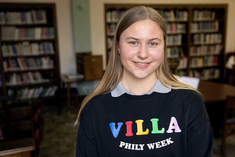 Villa Duchesne senior Caty Jane Hayes is one of the recipients of the Dr. Martin Luther King Jr. Model of Justice Award. Caty Jane says that recognizing God in every person is how she brings Christ to our blessed and broken world.
