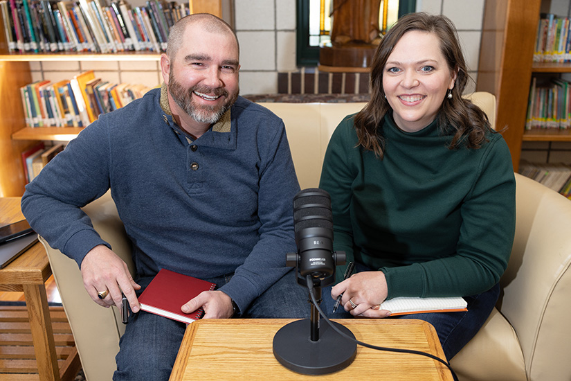 PJ and Elizabeth Arway, parishioners at Most Sacred Heart in Eureka, started “The Heart of Eureka” podcast “to use real-life stories to bring people closer to God and create a sense of community.”