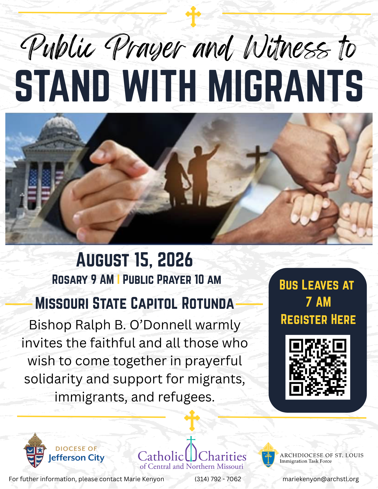 Stand with Migrants- QR Code